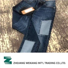 Ženski bombažni raztegljivi denim 9,4oz pred pranjem